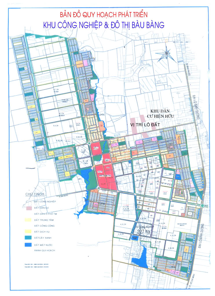 Hạ tầng, quy hoạch của Khu Đô Thị và Dịch Vụ Bàu Bàng (HIGHLAND PARK) | ảnh 1